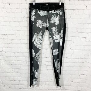Hudson Collin Vice Versa Skinny Floral Jeans